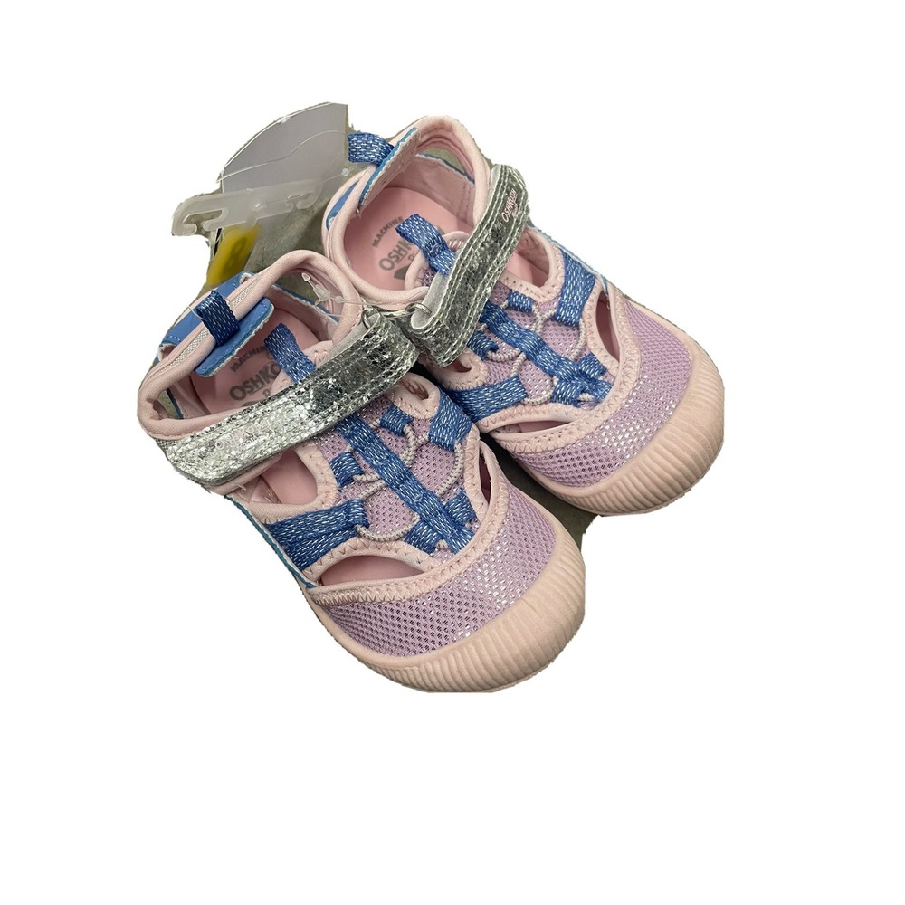 NWT Girls OSHKOSTH B'GOSH Everplay Purple/Blue Shoes Size 8